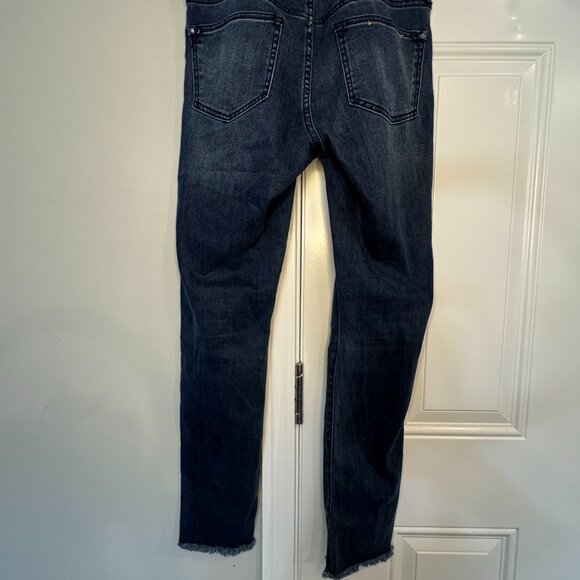 Anthropologie Pilcro and the Letterpress Script Jeans Women's Size 28 Dark Wash - Picture 4 of 9